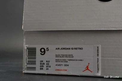 13 Retro Comfortable 873 Jordan Bred 414571-004 0810